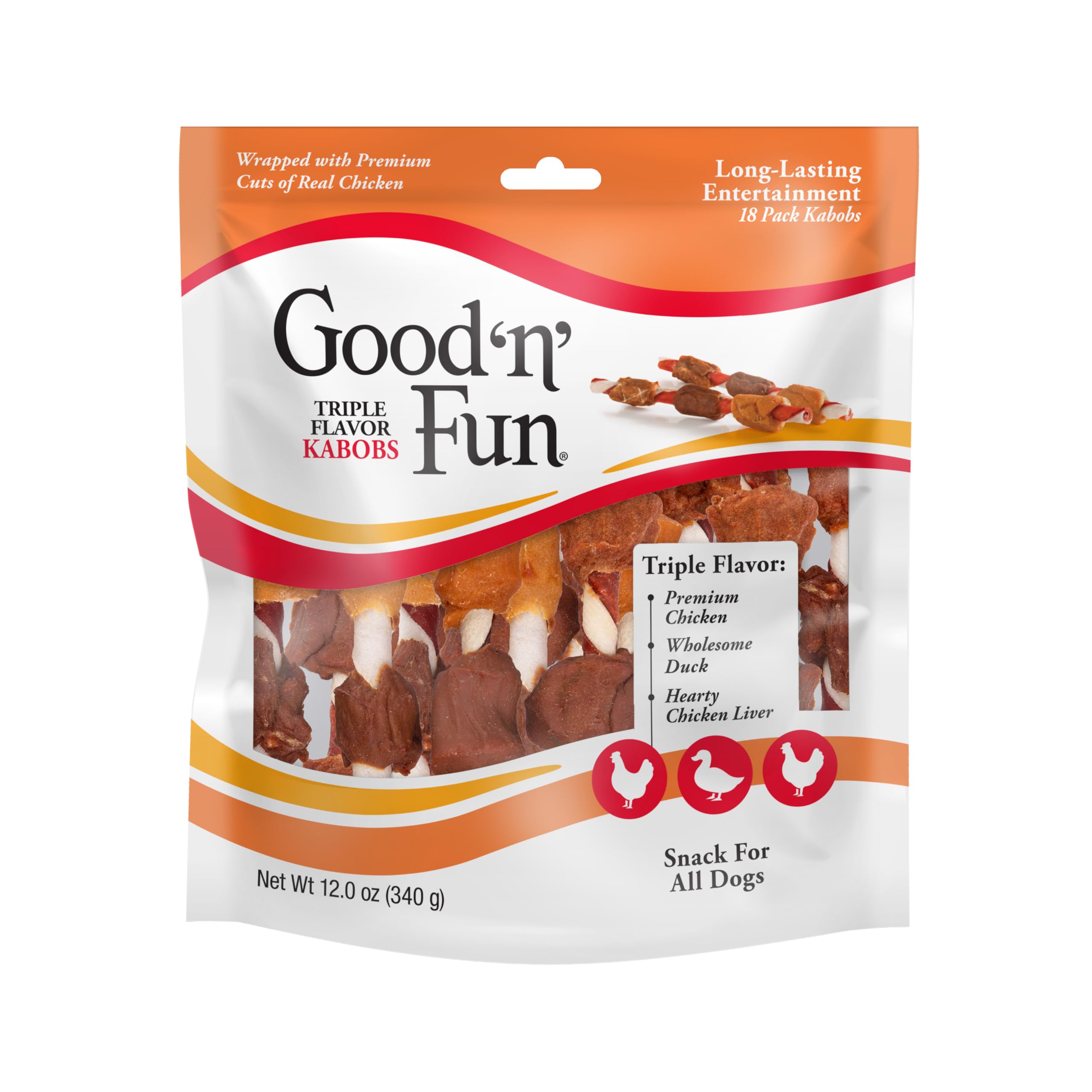 Good N Fun Triple Flavor Kabobs Chews