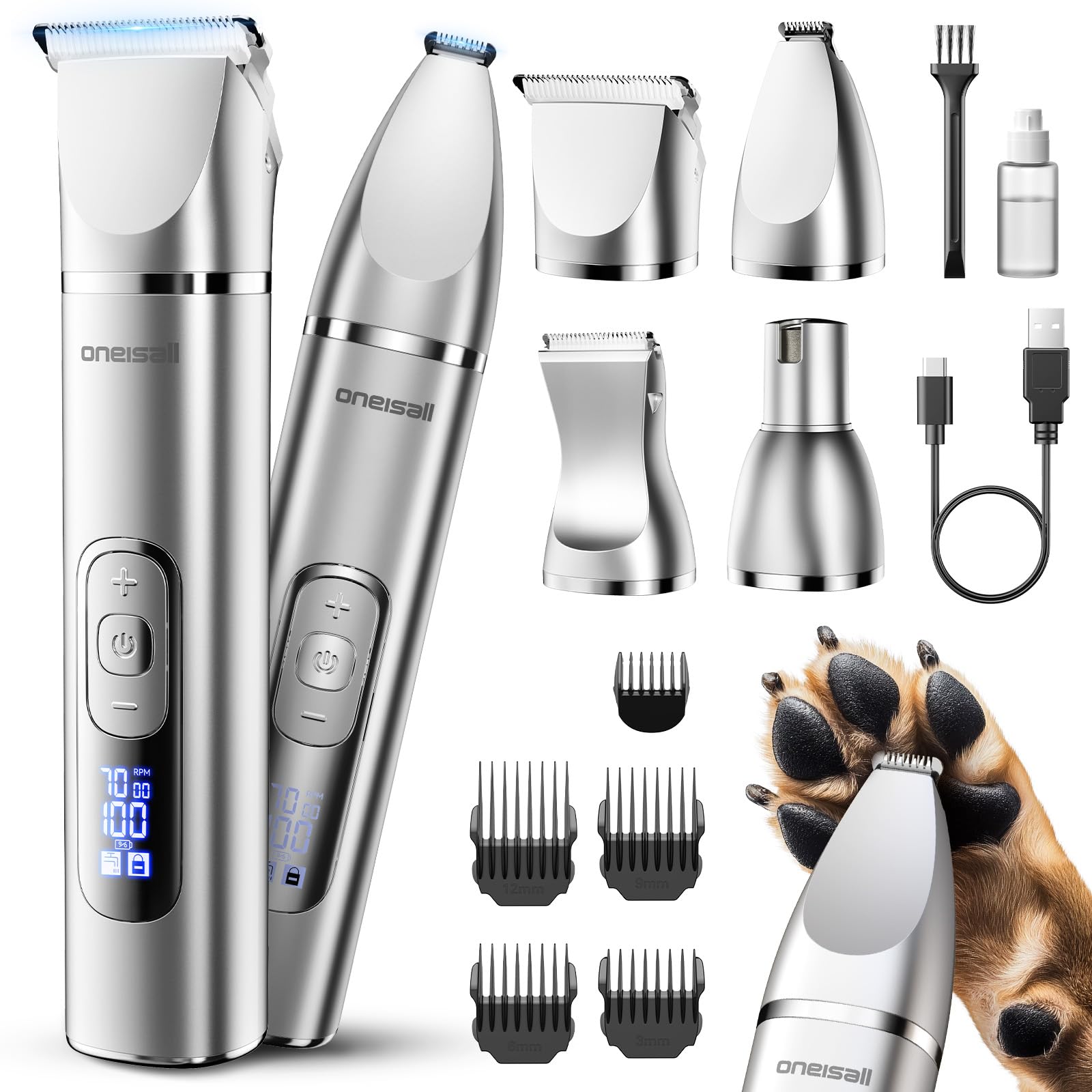 Cordless Pet Hair Clippers