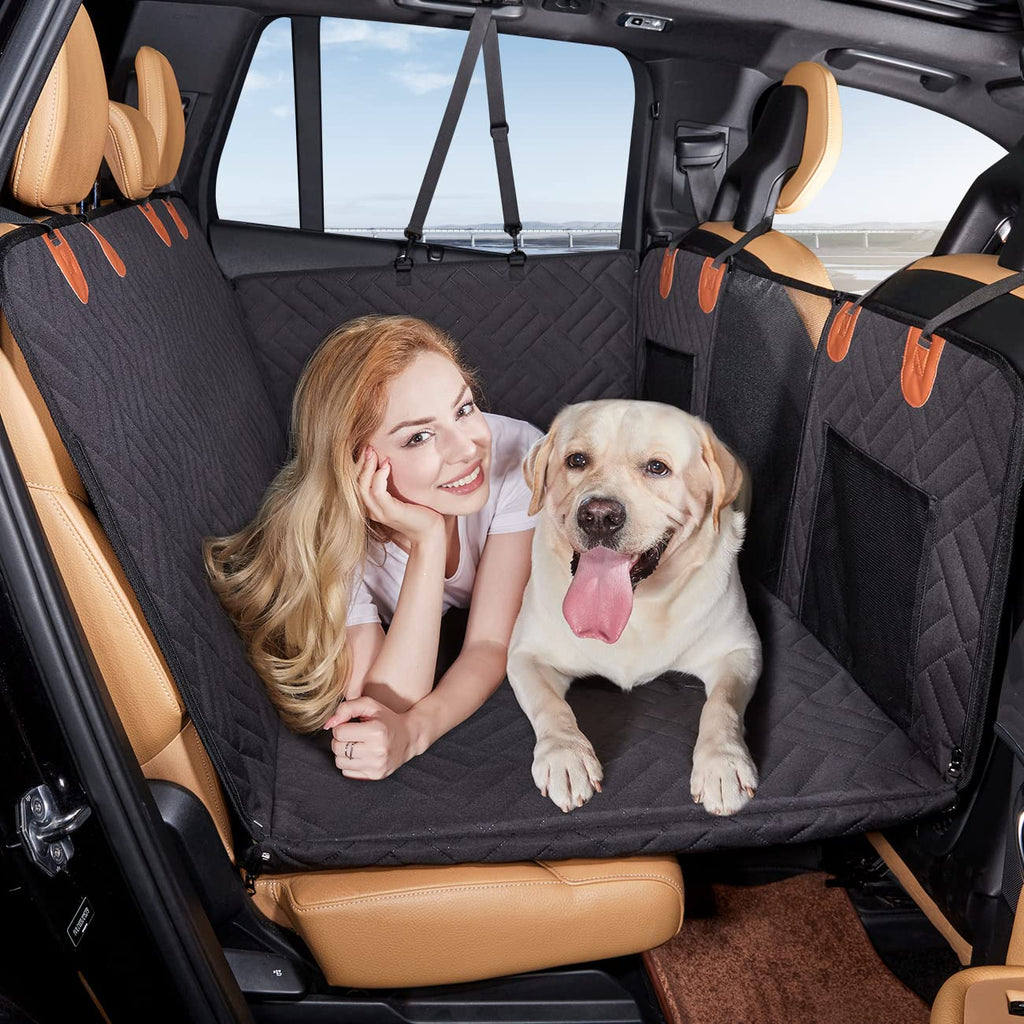 Hard Bottom Dog Car Hammock