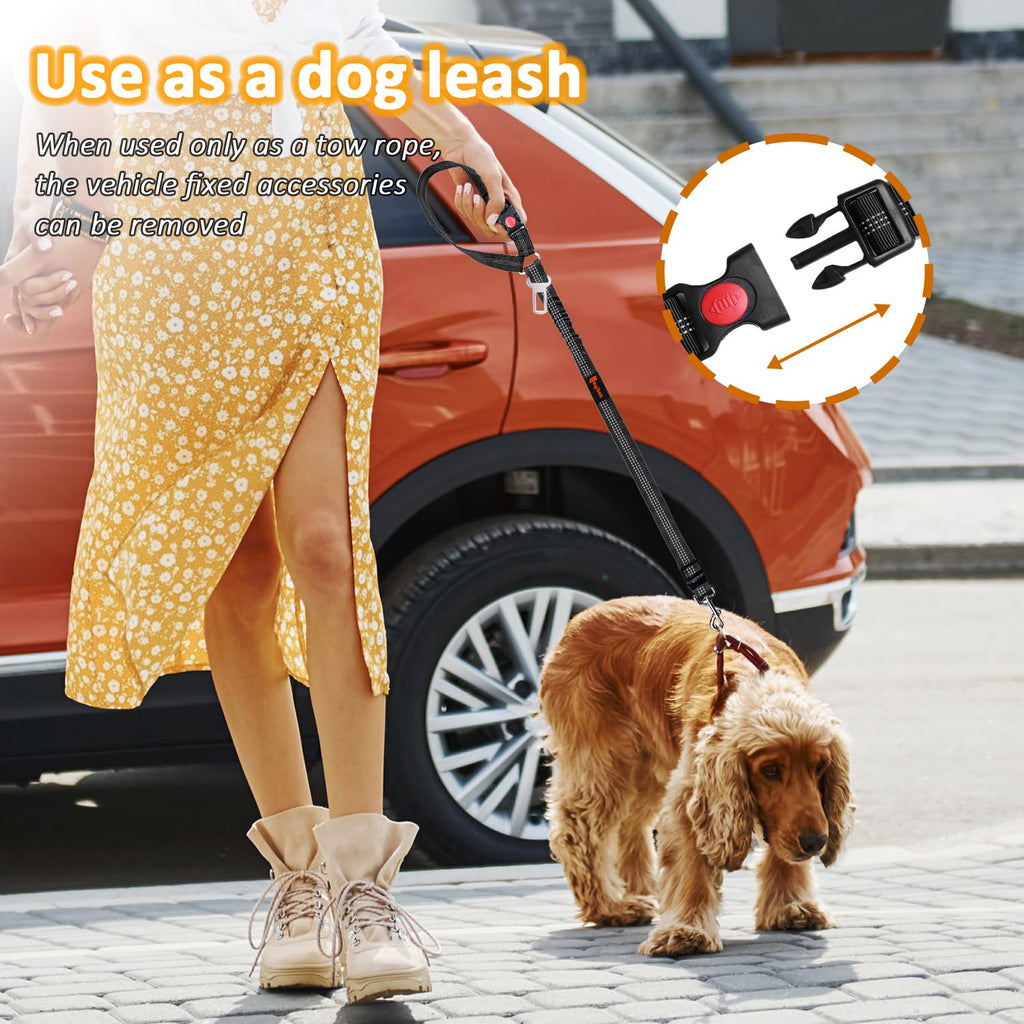 3-in-1 Dog Seat Belt Leash