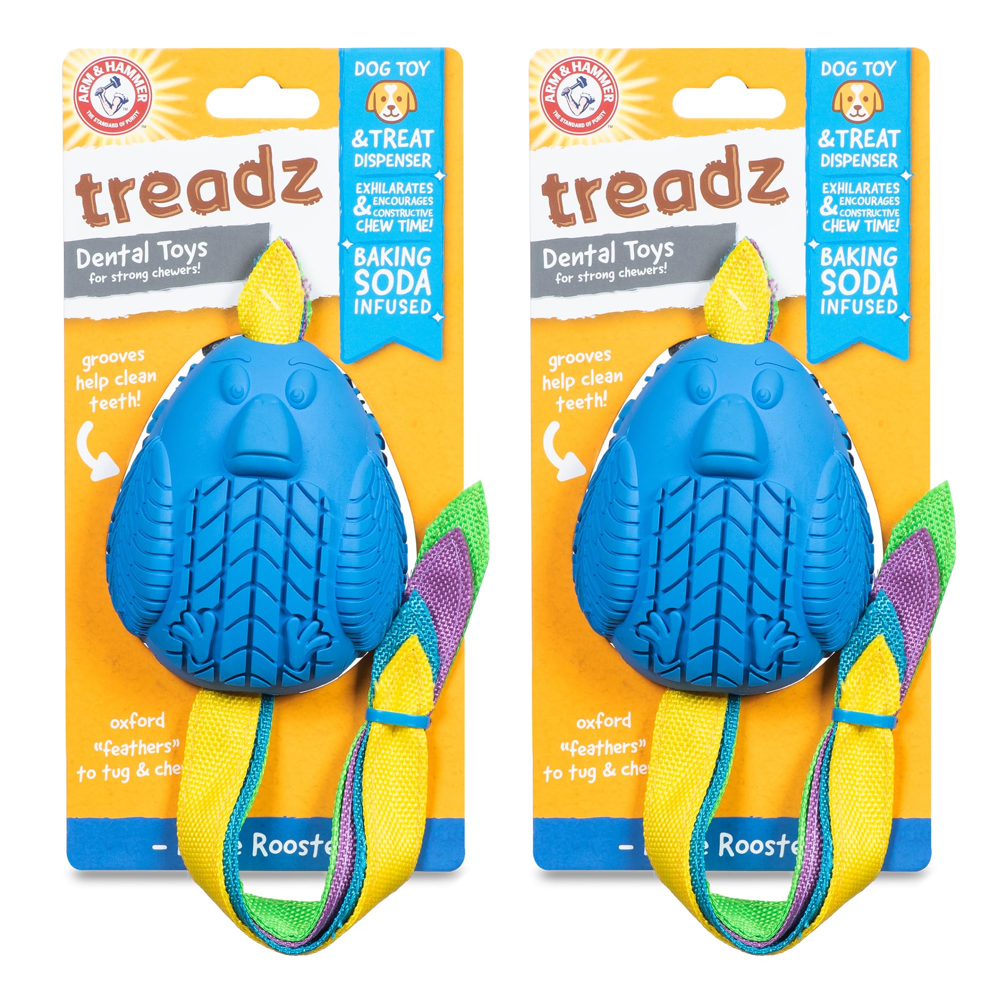 Super Treadz Dental Chew Toy for Dogs