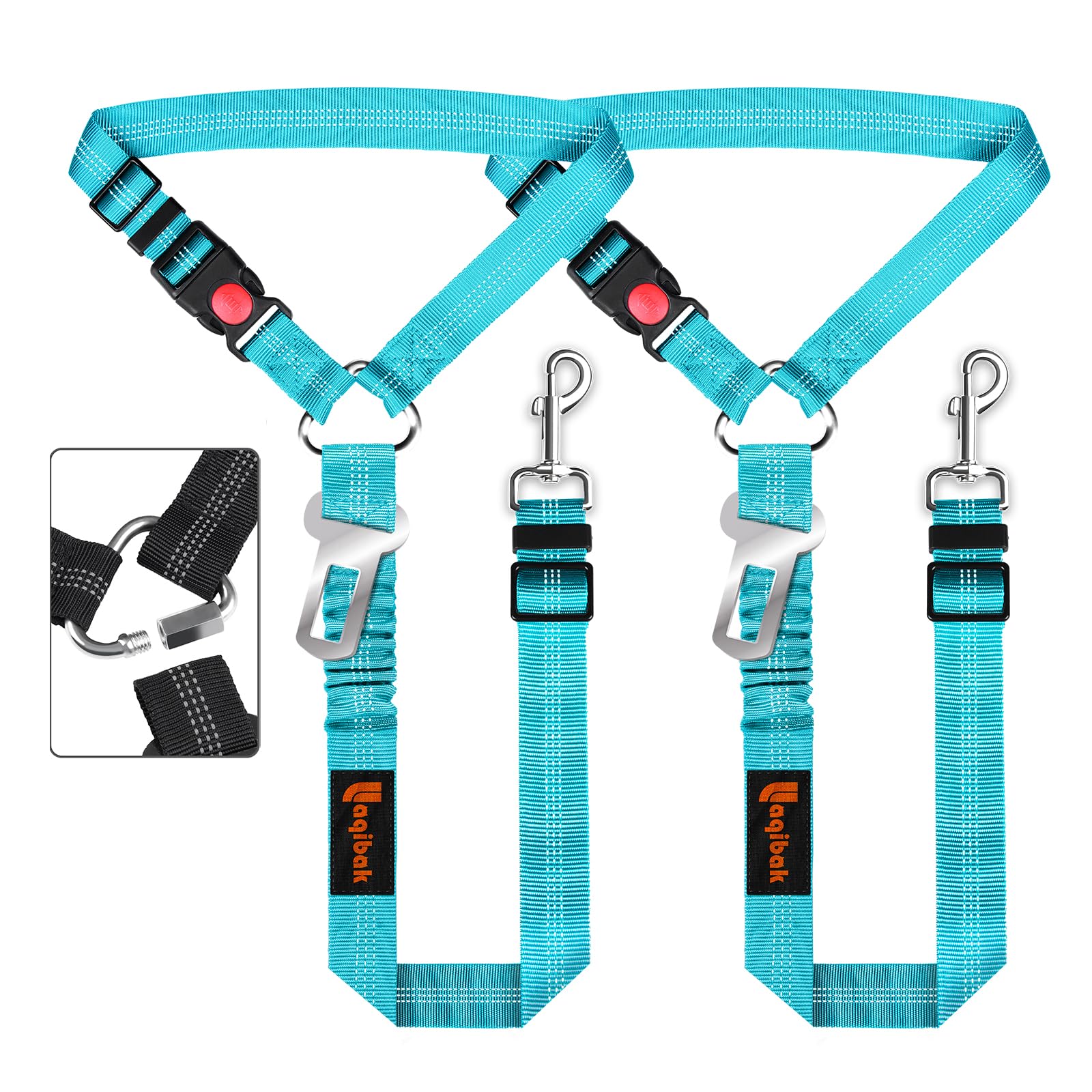 3-in-1 Dog Seat Belt Leash