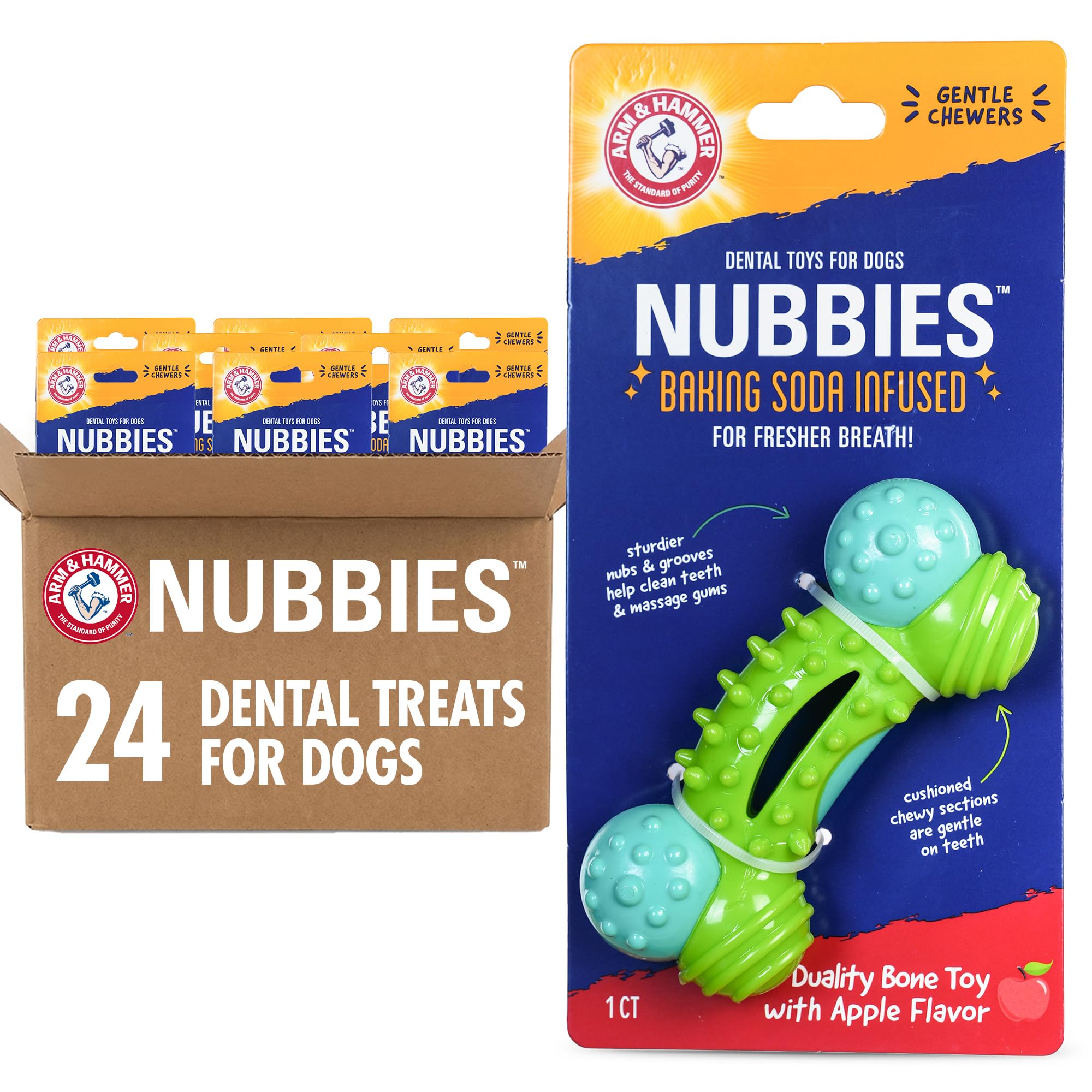 Duality Bone Dog Dental Chew Toy