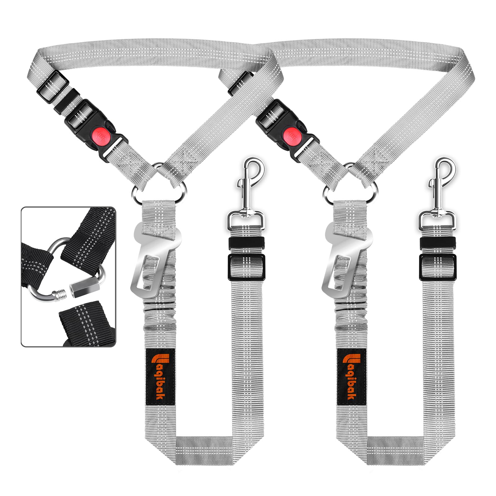 3-in-1 Dog Seat Belt Leash