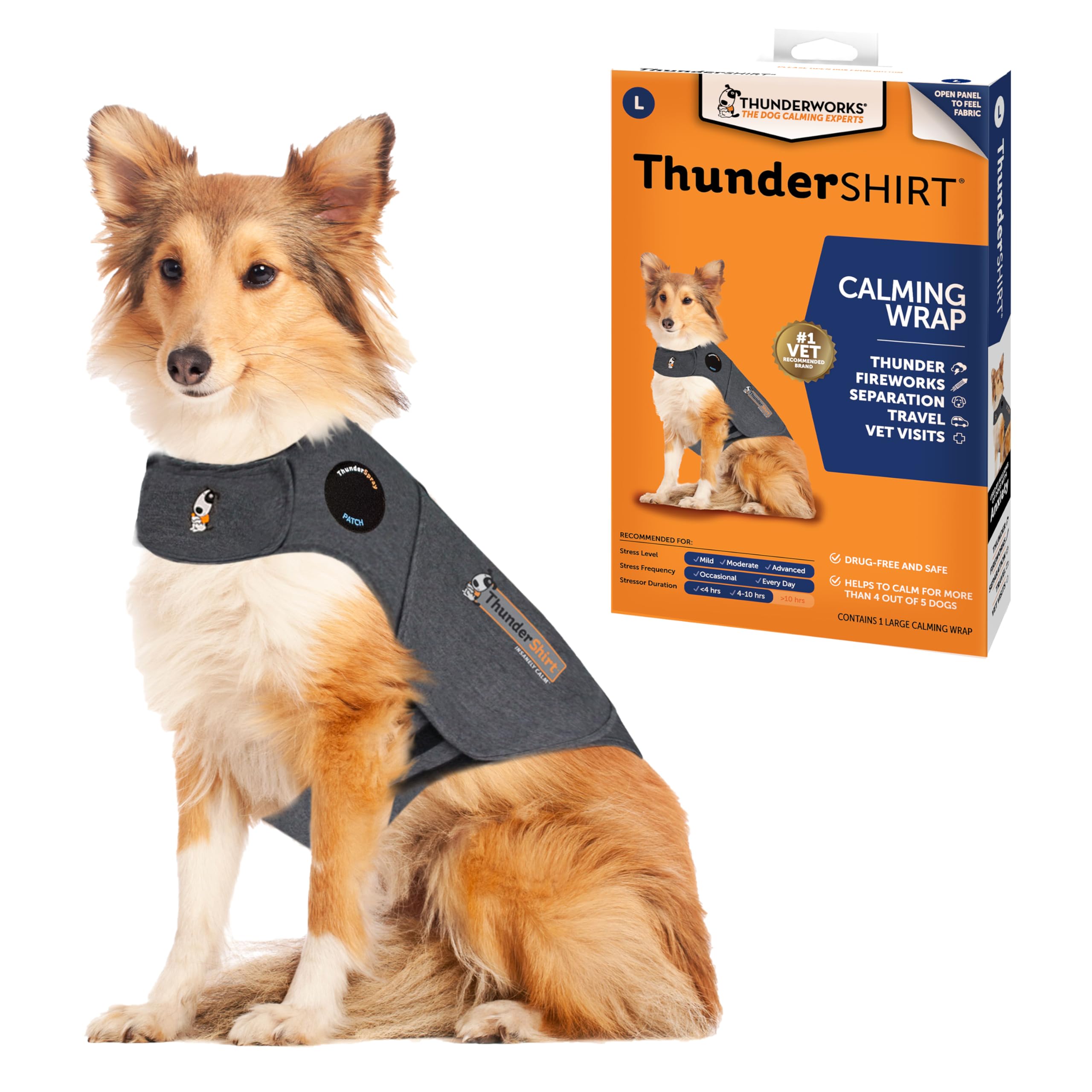 ThunderShirt for Dogs, Sport - Dog Anxiety Vest