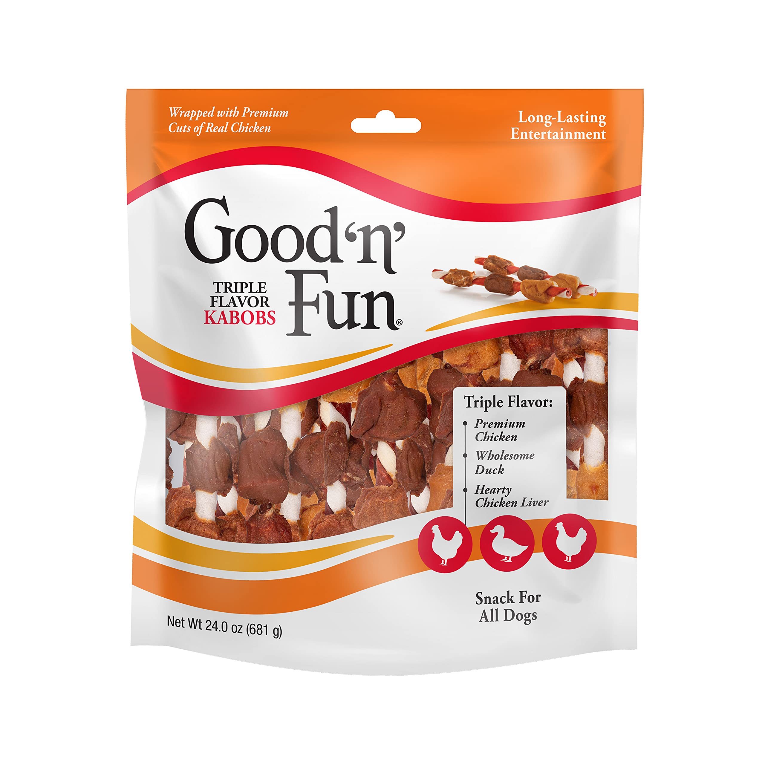 Good N Fun Triple Flavor Kabobs Chews