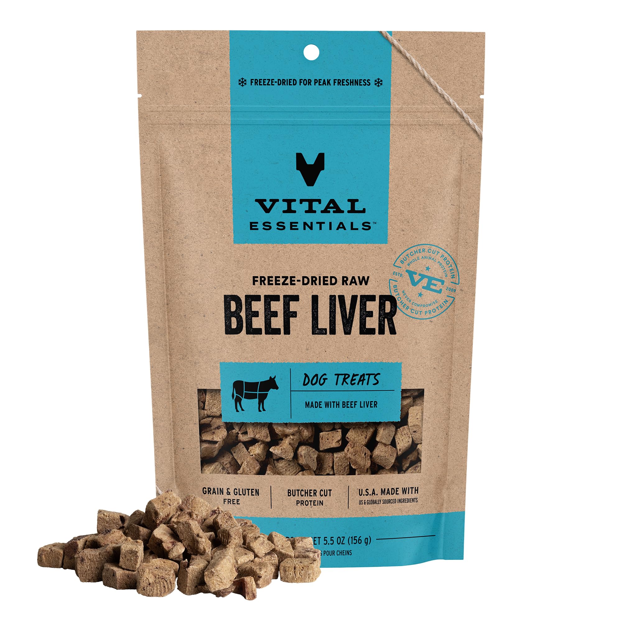Freeze-Dried Beef Liver Dog Treats 15 oz