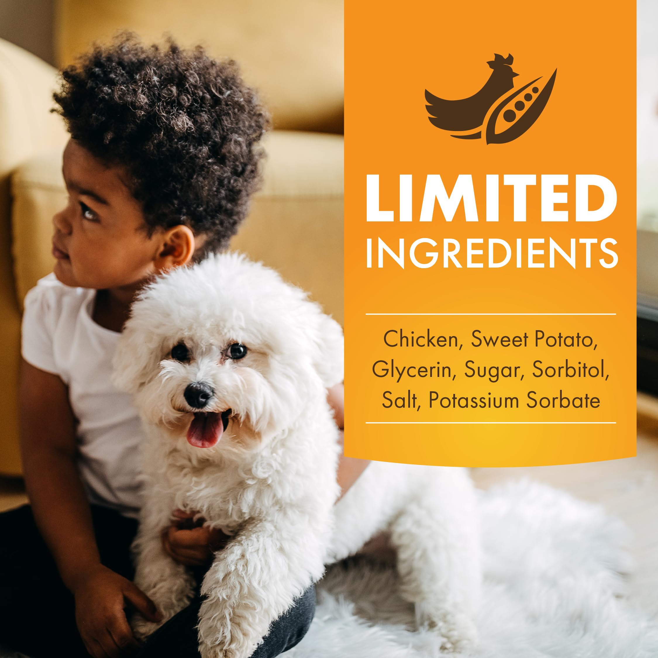 Chicken Wrapped Sweet Potato Dog Treats