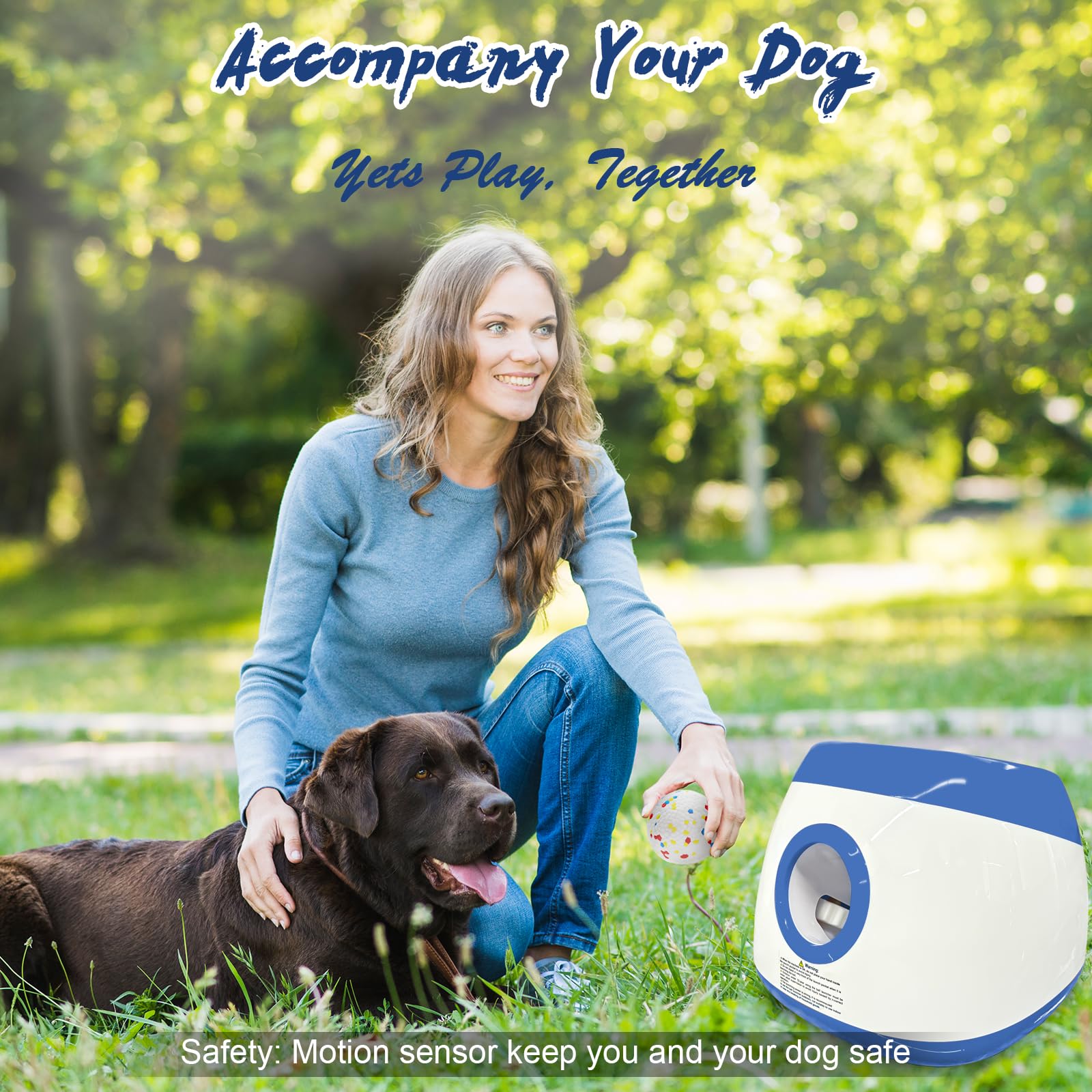Automatic Dog Ball Launcher Set