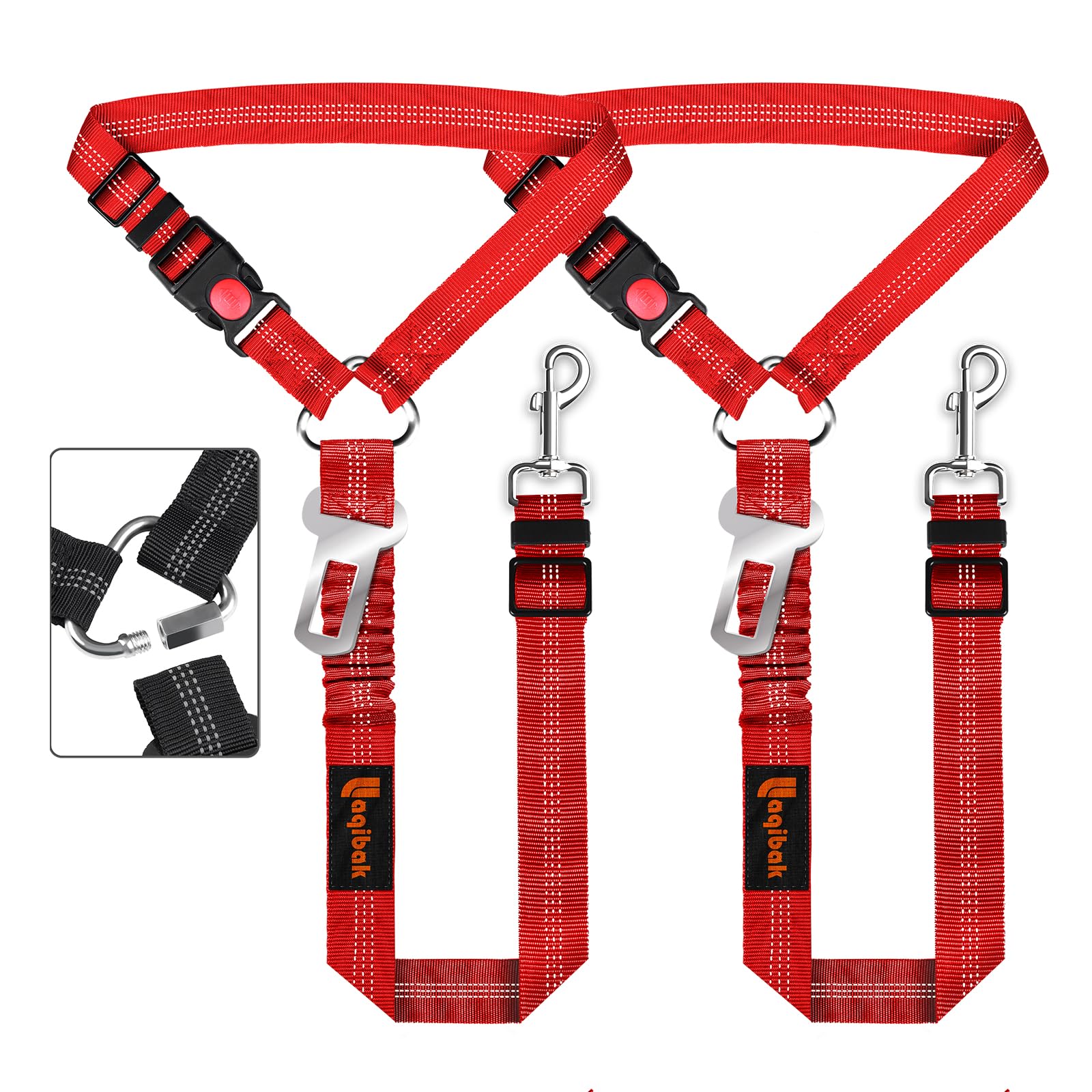 3-in-1 Dog Seat Belt Leash