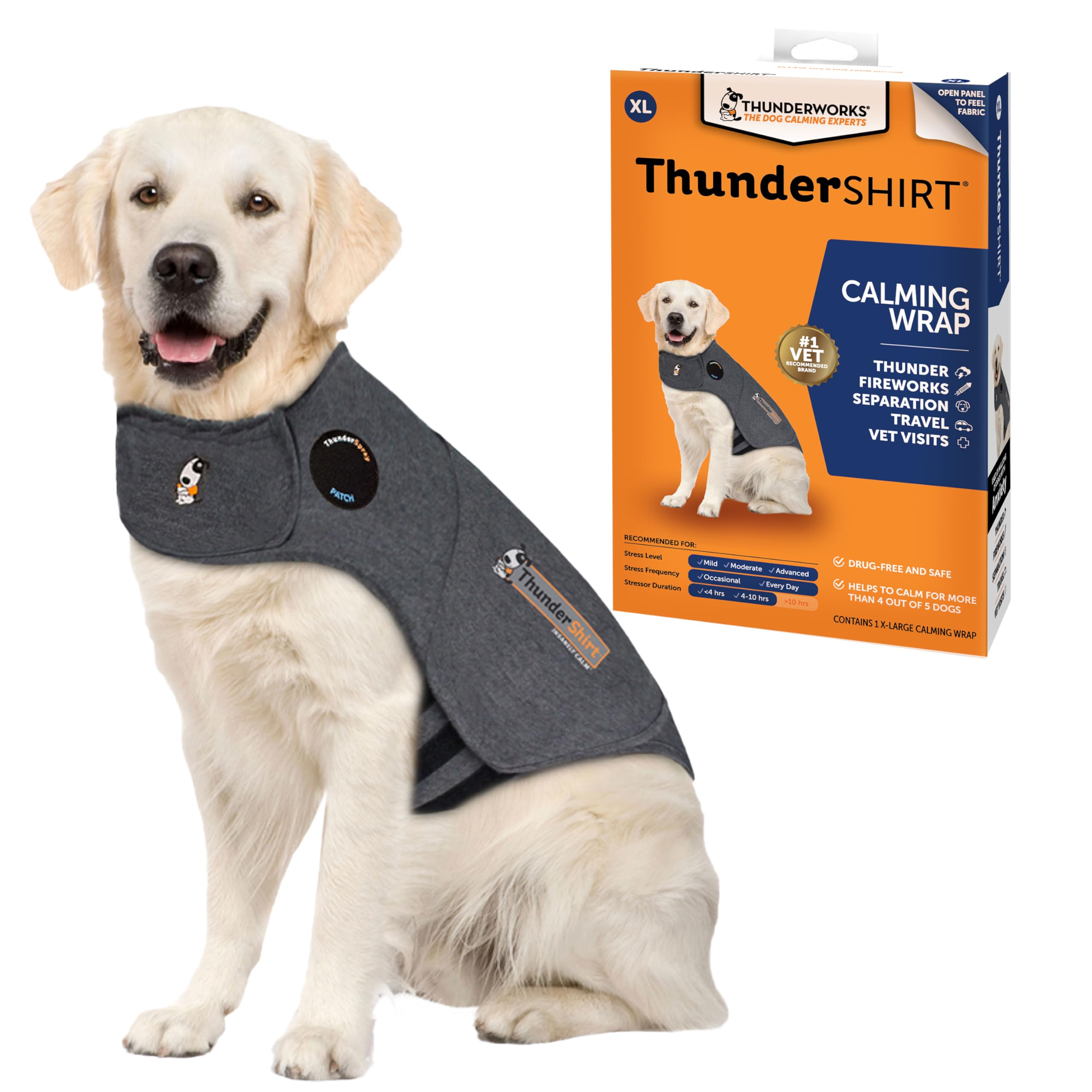 ThunderShirt for Dogs, Sport - Dog Anxiety Vest