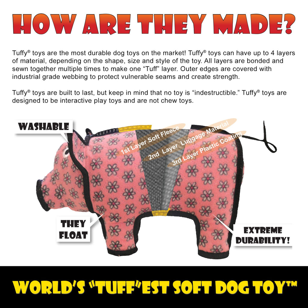 Durable Plush Dinosaur Dog Toy