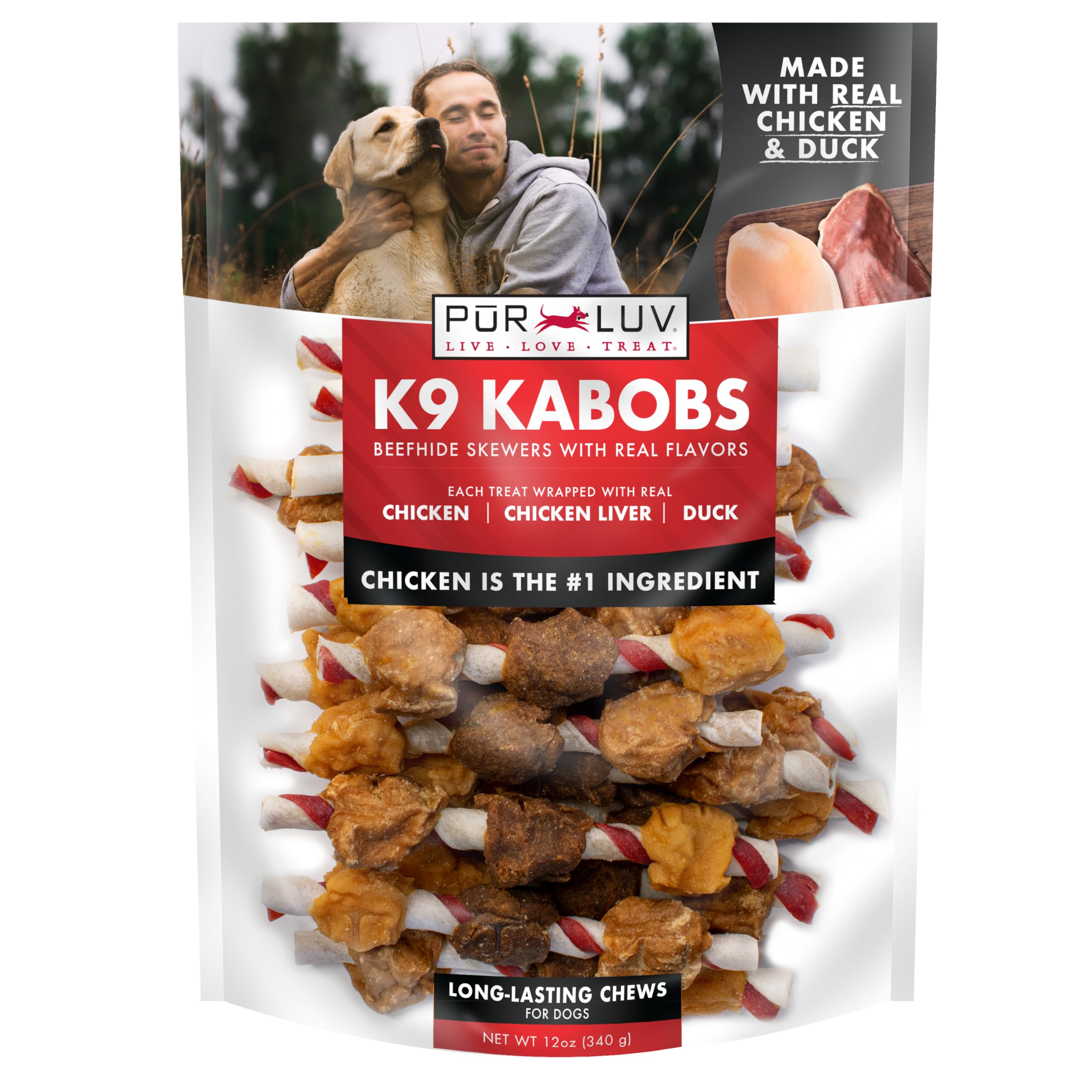 Pur Luv Chicken Jerky Dog Treats