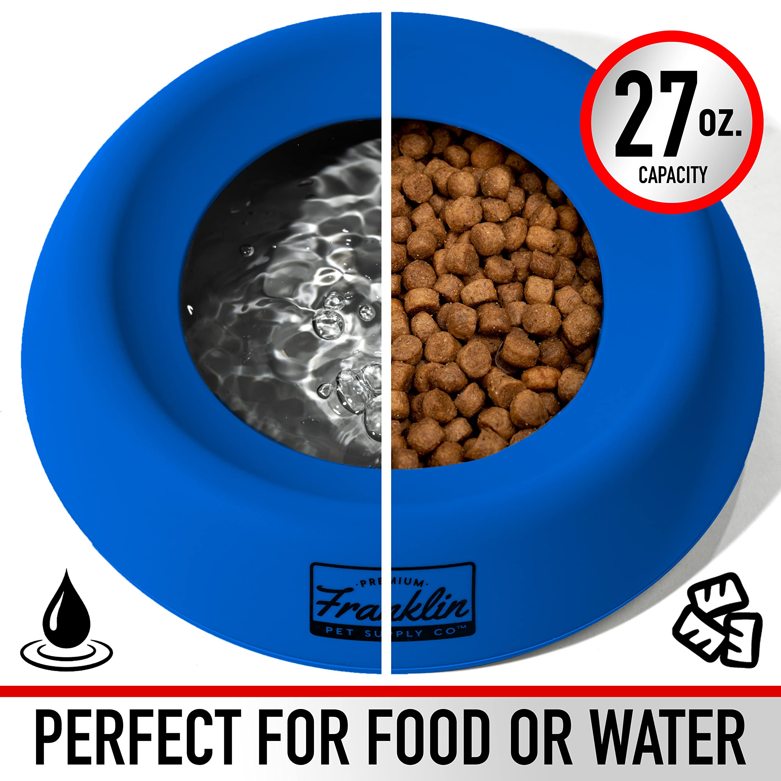 Portable Silicone Pet Travel Bowl