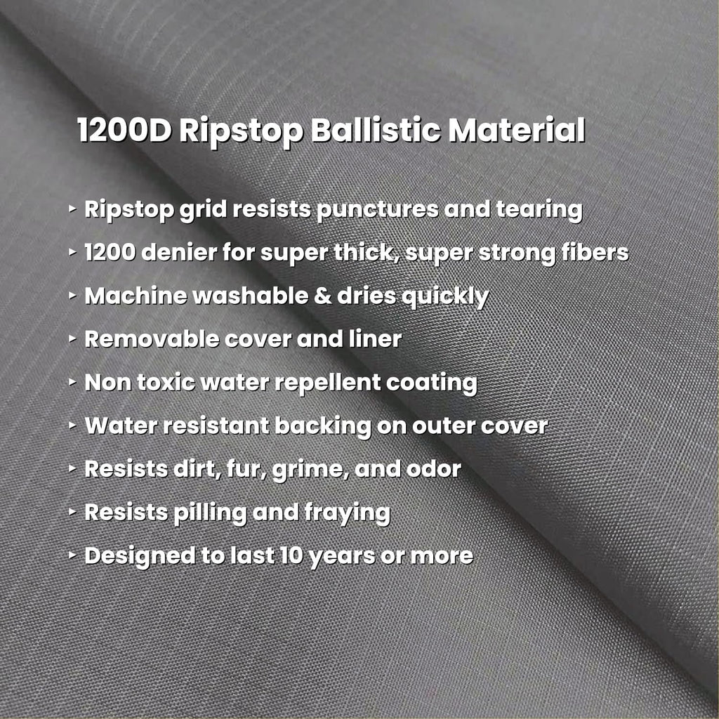 Chew-Resistant Orthopedic Dog Bed