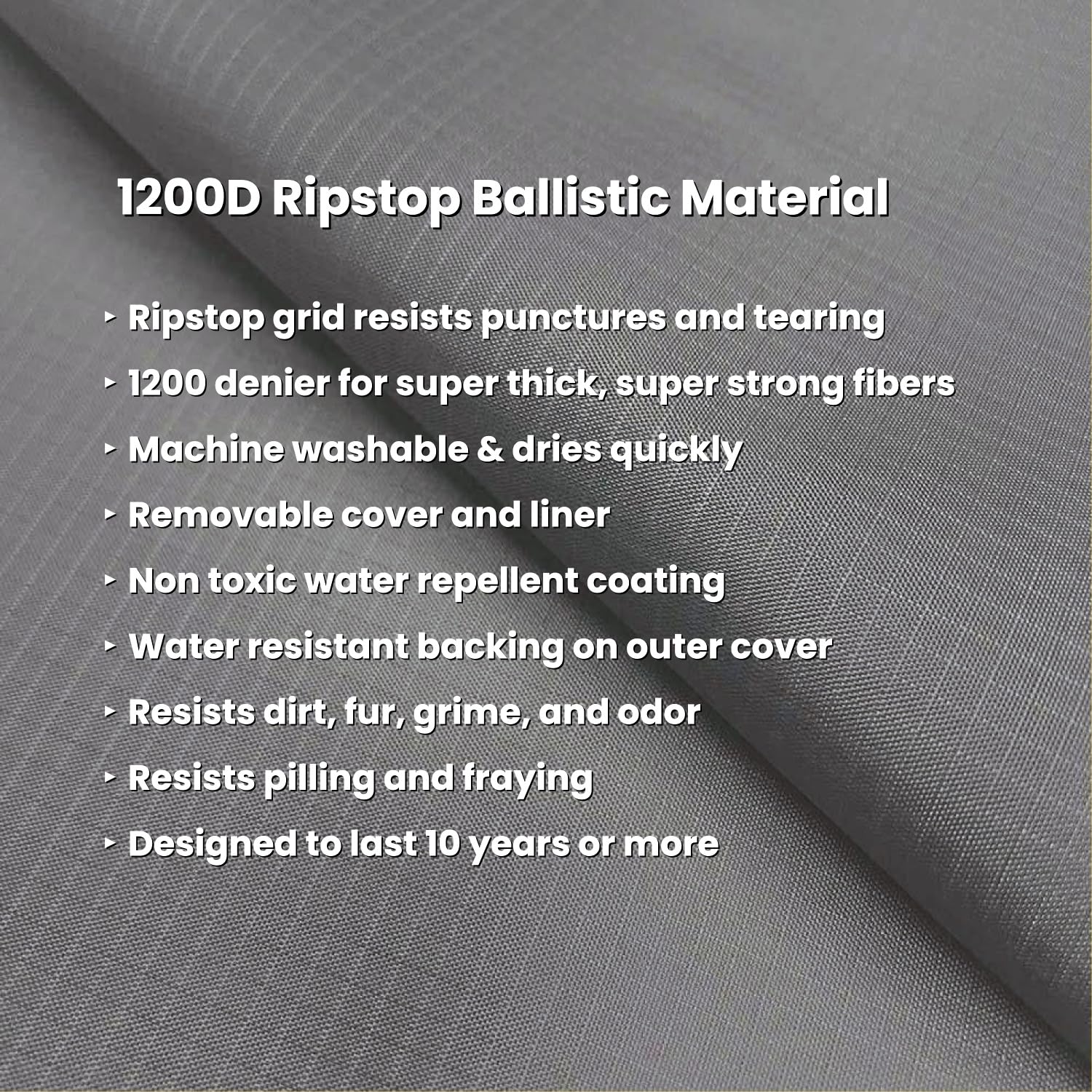 Chew-Resistant Orthopedic Dog Bed