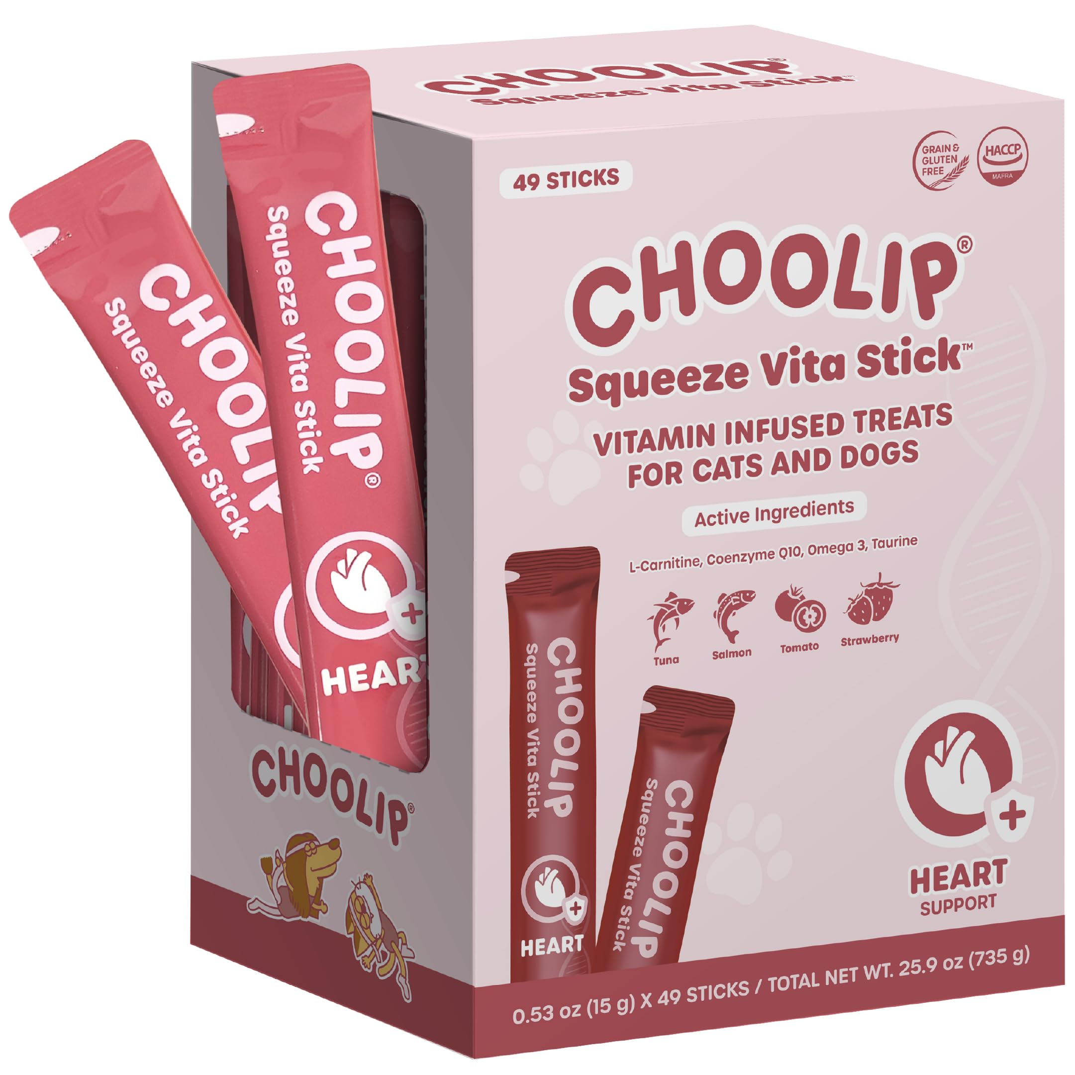 Squeeze Vita Stick Functional Treats (49 Sticks)