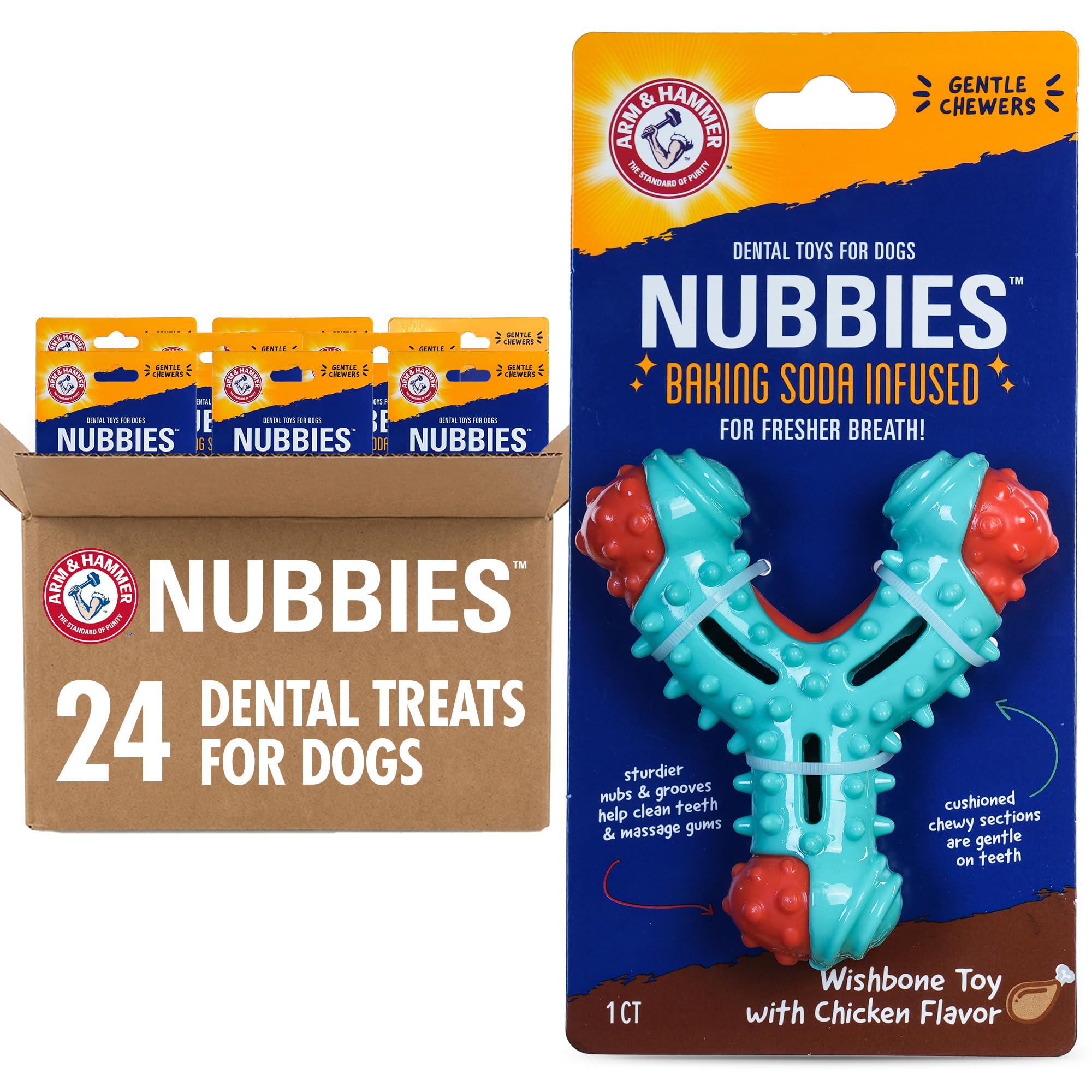 Duality Bone Dog Dental Chew Toy