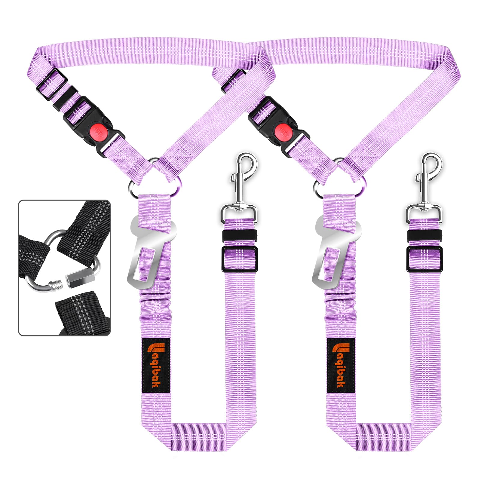 3-in-1 Dog Seat Belt Leash