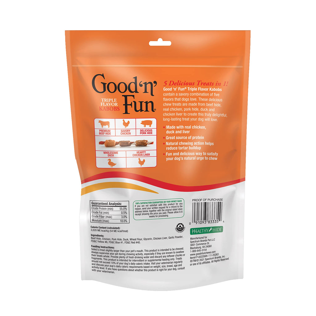 Good N Fun Triple Flavor Kabobs Chews