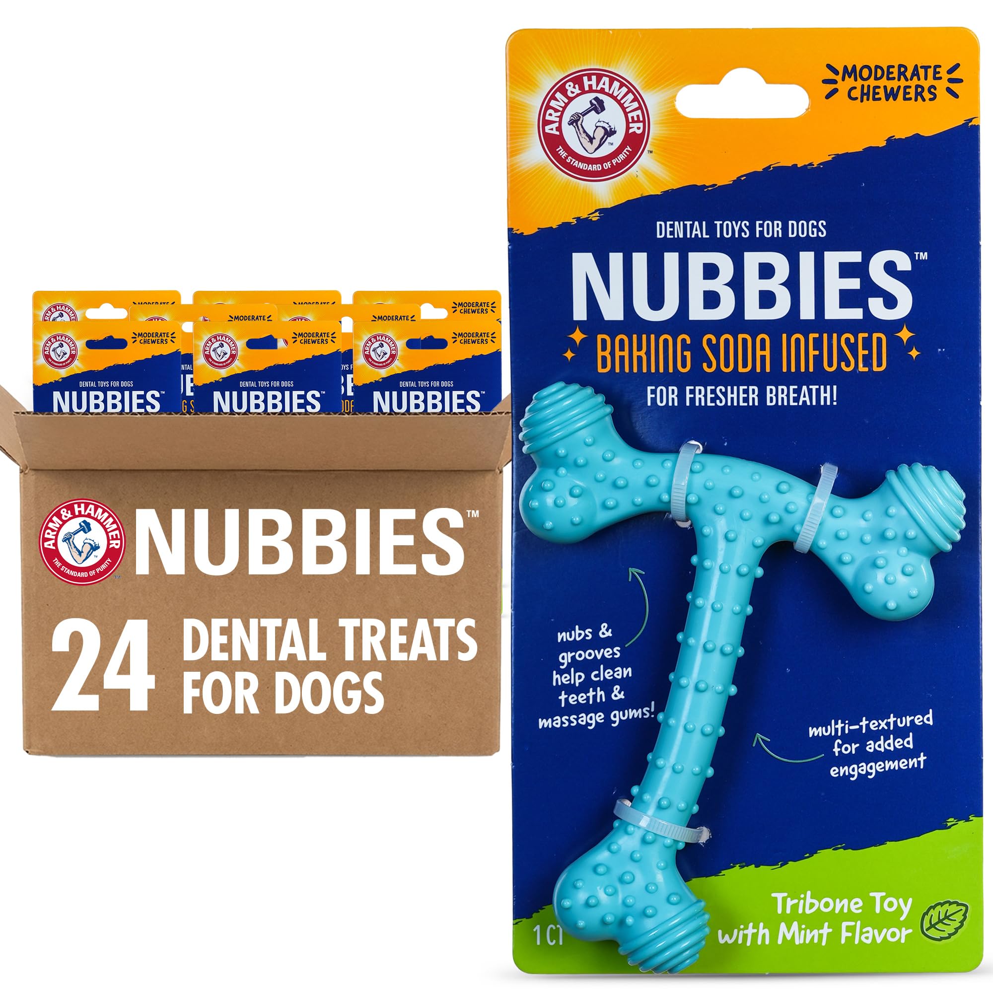 Duality Bone Dog Dental Chew Toy