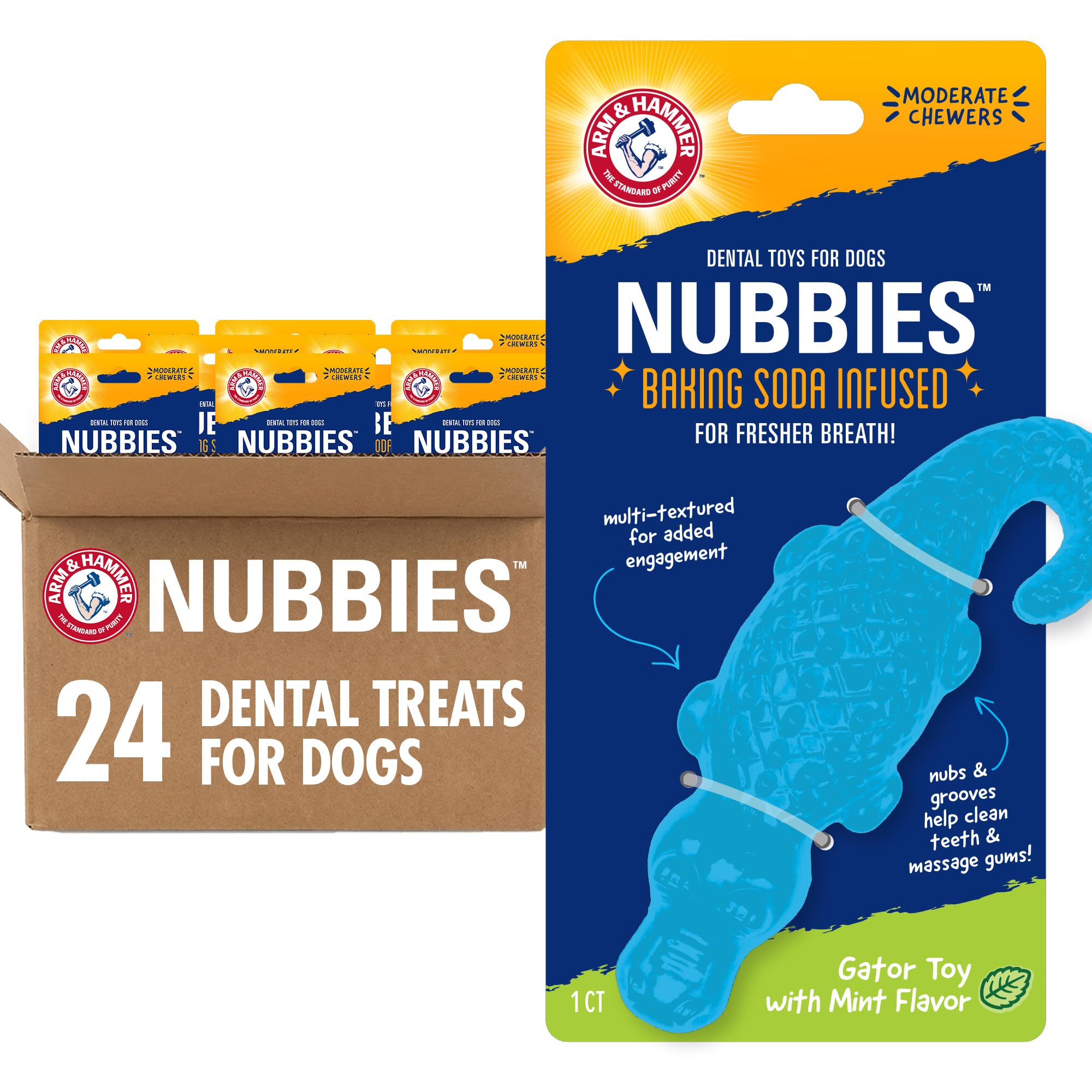 Duality Bone Dog Dental Chew Toy
