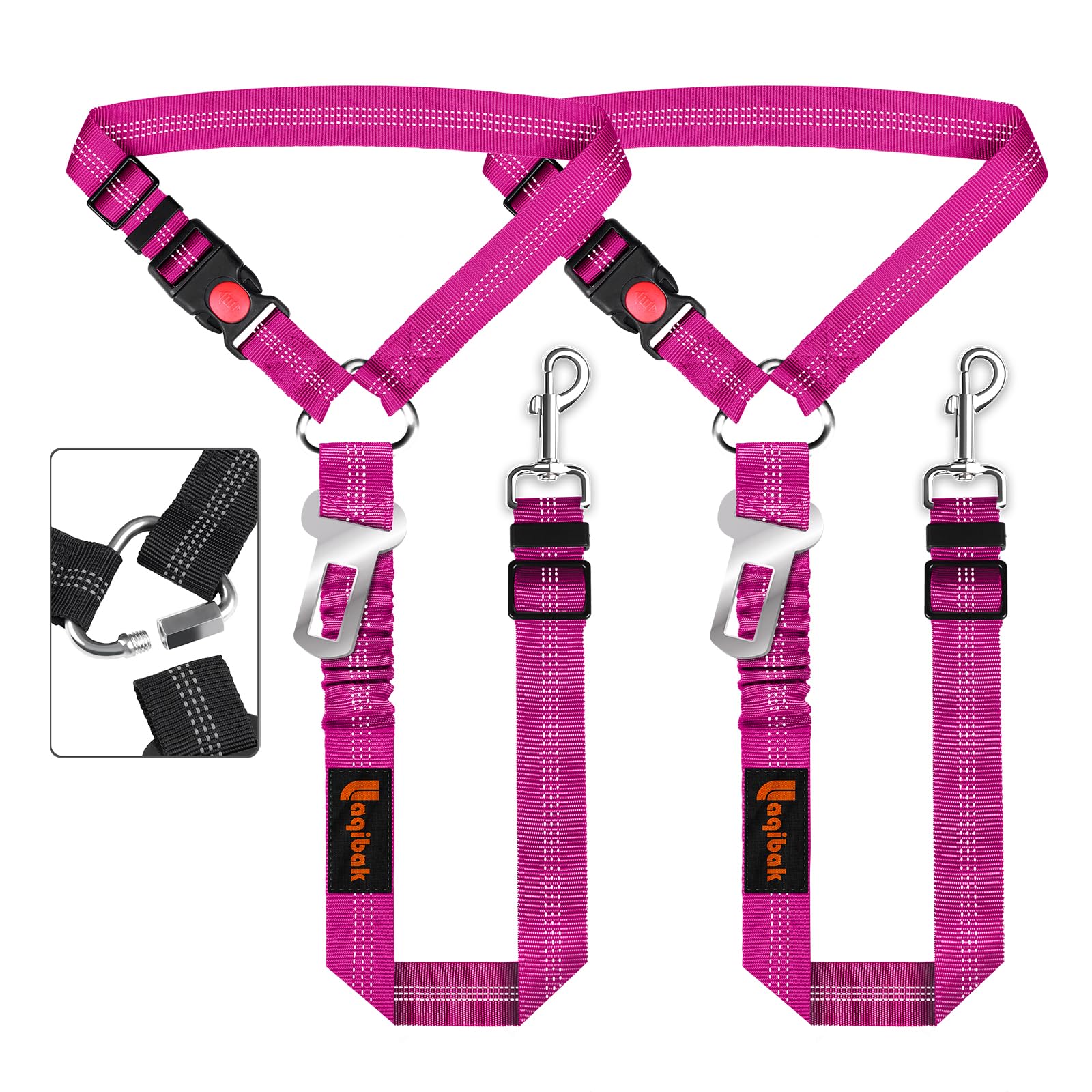 3-in-1 Dog Seat Belt Leash