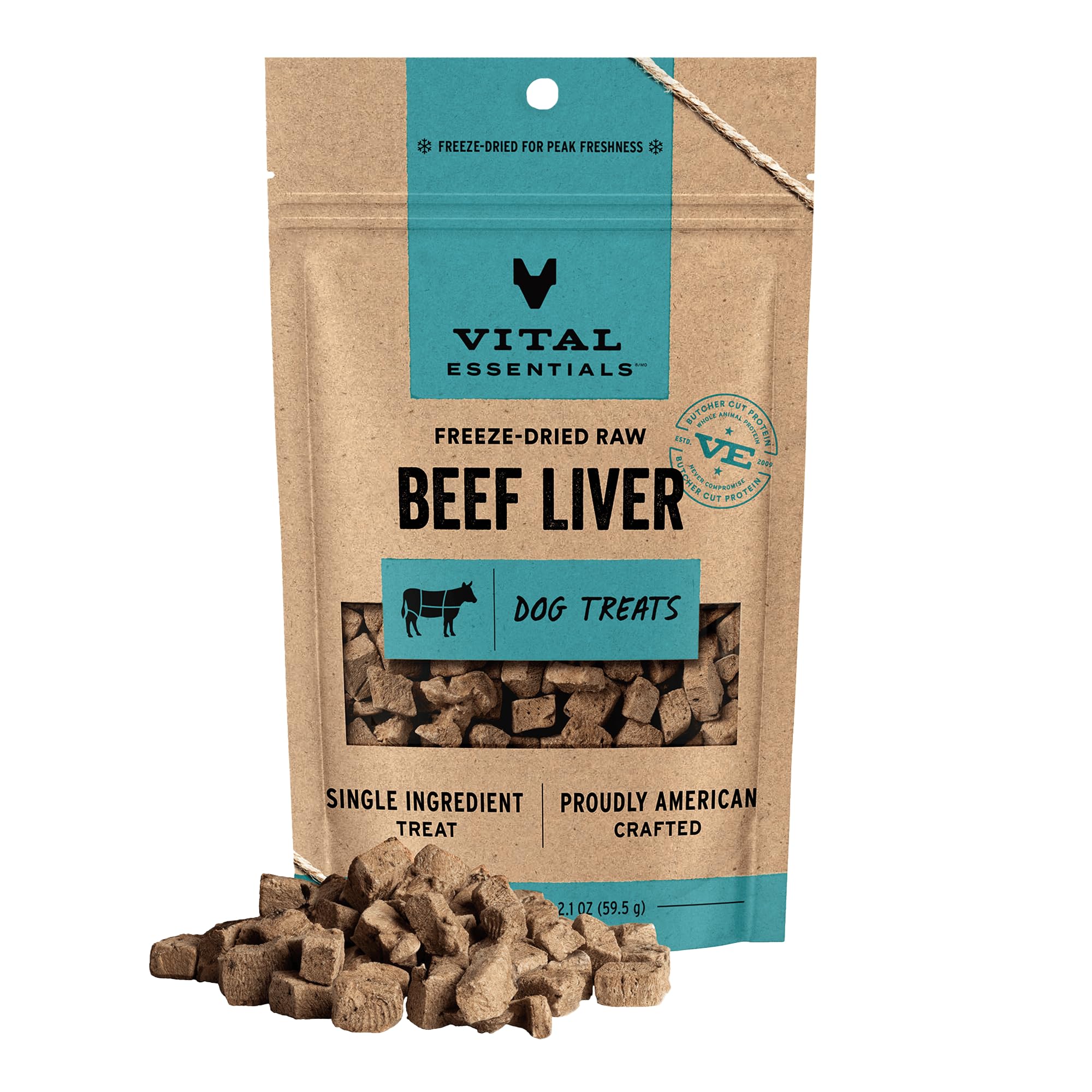 Freeze-Dried Beef Liver Dog Treats 15 oz