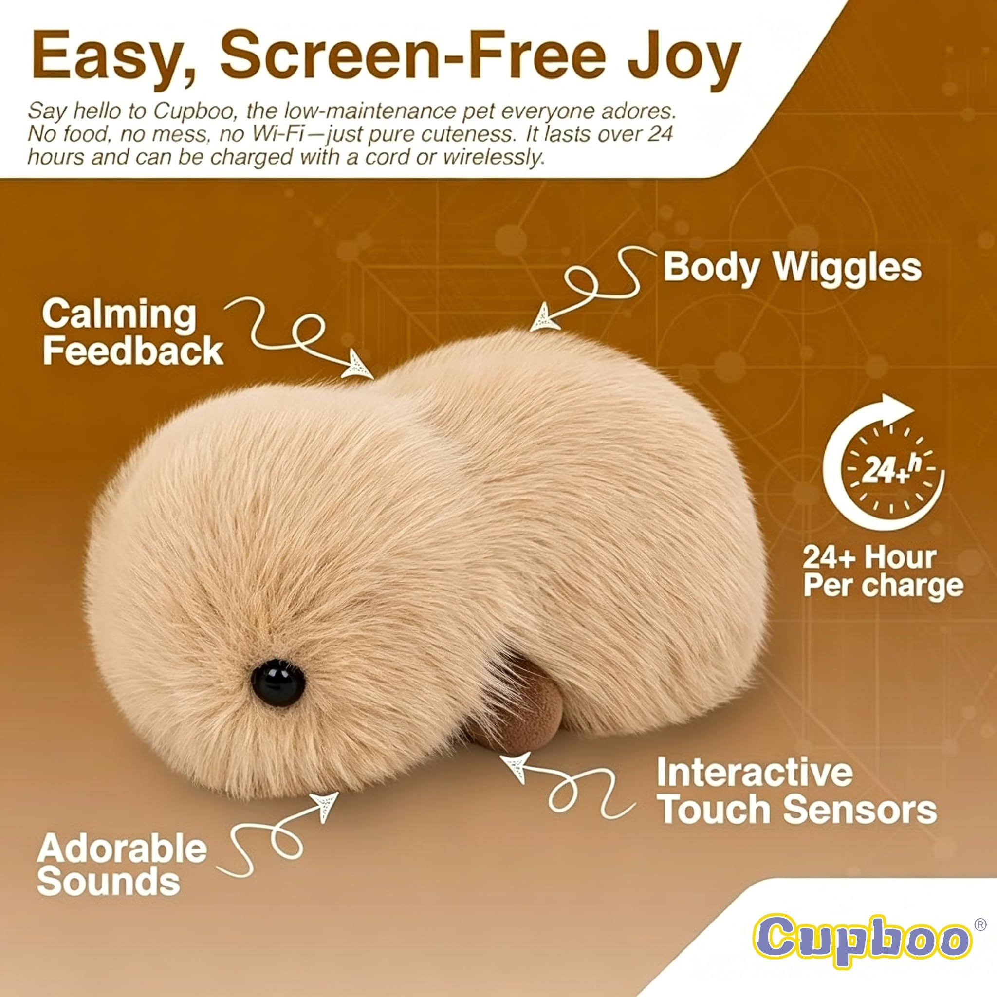 Interactive AI Plush Companion Pet