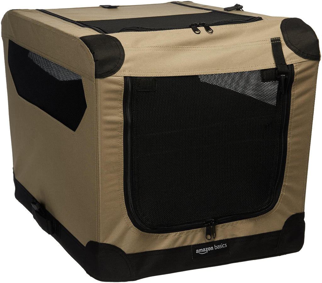 Amazon Basics Folding Soft Dog Crate