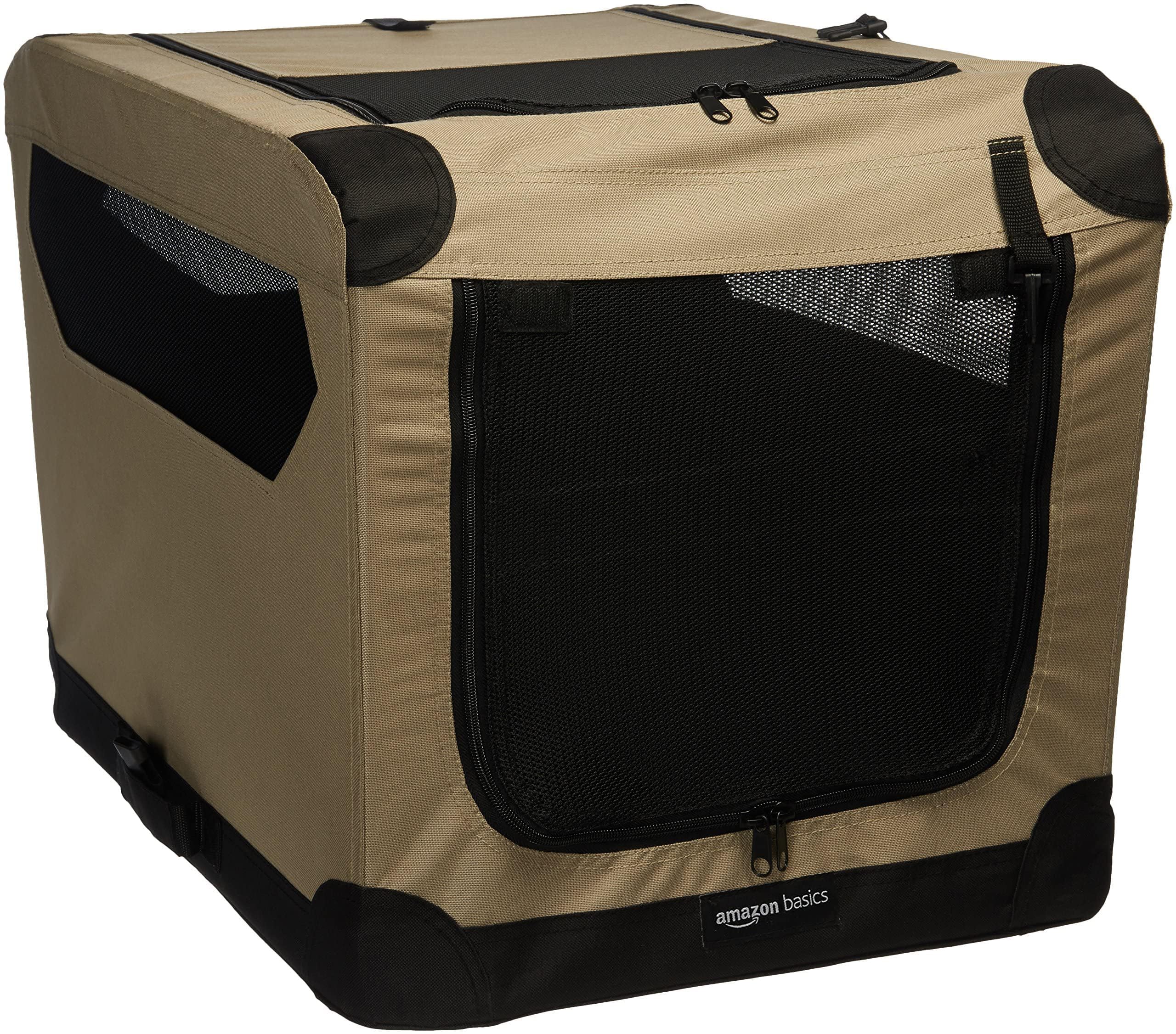 Amazon Basics Folding Soft Dog Crate