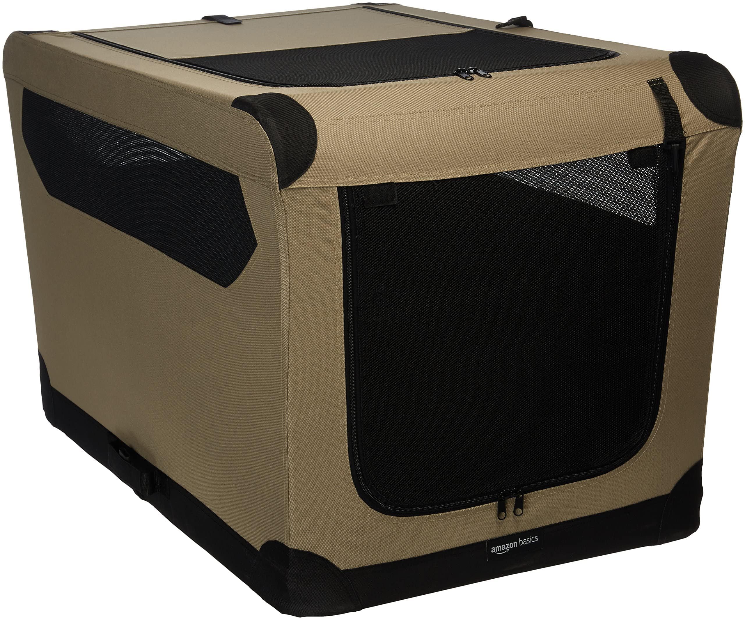 Amazon Basics Folding Soft Dog Crate