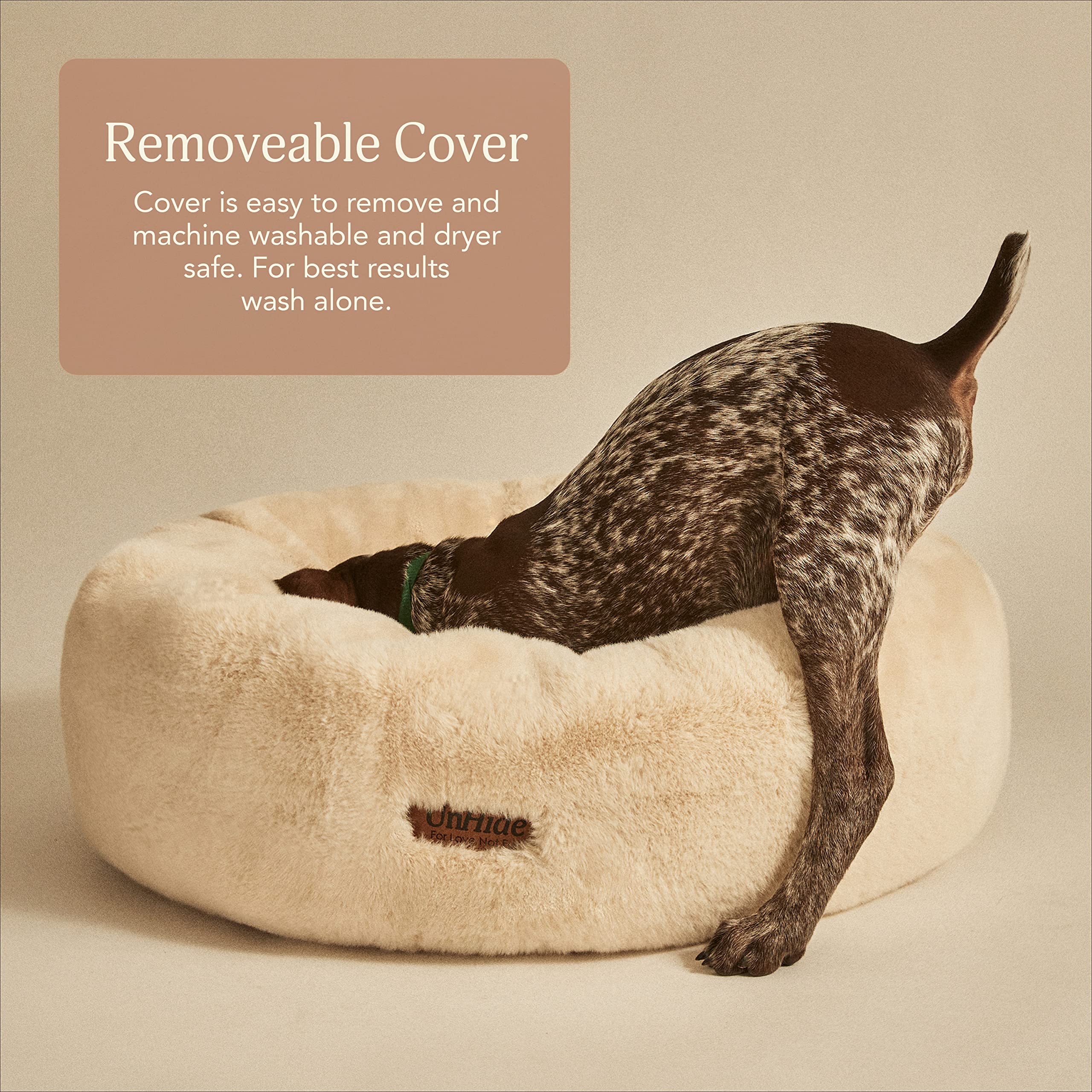 Soft Faux Fur Pet Bed