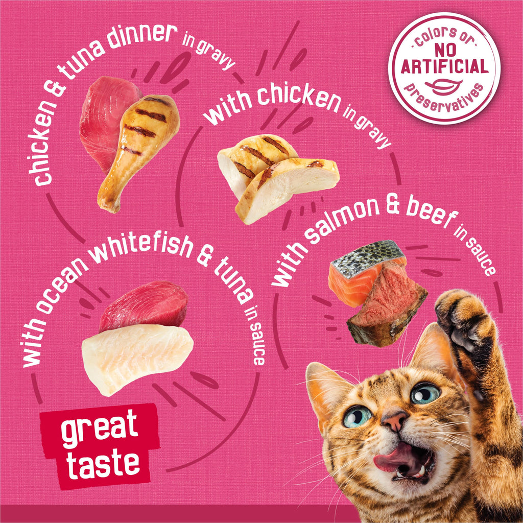 Surfin' & Turfin' Wet Cat Food Variety Pack